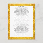 ゴールドスノー ポストカード (正面)