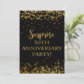 ゴールドスパークルスターズ テキスト 50周年 招待状 (スタンド正面)