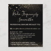 ゴールドスパークルラジオ波スキンアフターケア予算 チラシ (正面)