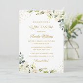 ゴールドスパークル フラワー キンセアニエラ インビテーション (スタンド正面)