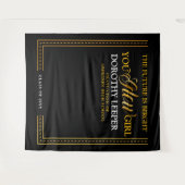 ゴールドタッチ 輝かしい未来を築こう タペストリー (正面(横))