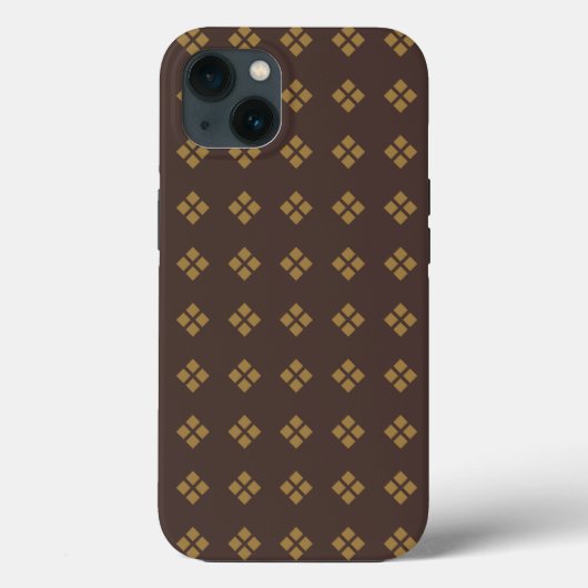 ゴールドダイヤモンド柄 Case-Mate iPhoneケース (裏面)