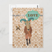 ゴールドダストアオウダッド&バタフライダマスコハガードラブ ポストカード (正面/裏面)