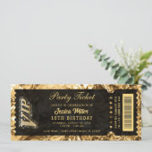 ゴールドチケットの招待状 招待状 (スタンド正面)