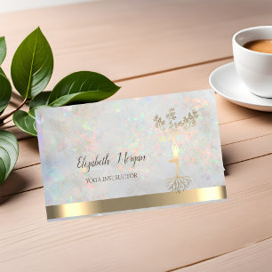 ゴールドツリー 女性 シルエット,オパール ヨガ インストラクター 名刺