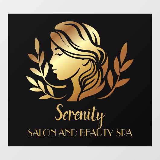 ゴールドティントサロン＆スパ　プリティーウーマン ウィンドウサイン (シート)