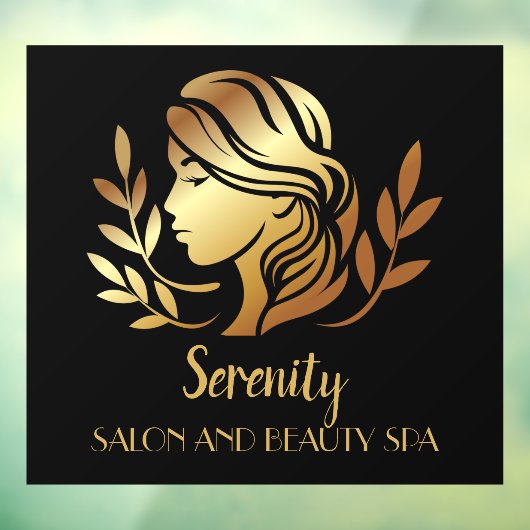 ゴールドティントサロン&スパ プリティーウーマン ウィンドウサイン (シート3)