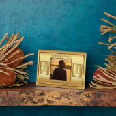 ゴールドテーブルフォトメモリアル フォトプラーク (側面)