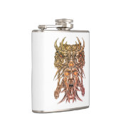 ゴールドデーモン顔 フラスク (右)