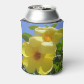 ゴールドトランペットフラワーⅠ 缶クーラー (缶裏面)