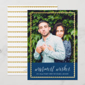 ゴールドトリムのあたたかなナビ (正面/裏面)