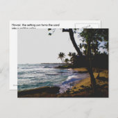 ゴールドトロピカルサンド ポストカード (正面/裏面)