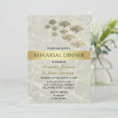 ゴールドトロピカルビーチリハーサルディナー 招待状 (スタンド正面)