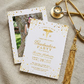 ゴールドドット医科大学看護学部卒業パーティー 招待状