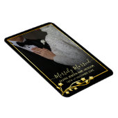 ゴールドナイトスターフレーム クリスマス ウェディング フォト マグネット (右側)