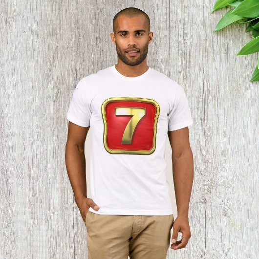 ゴールドナンバー7ジャックポットカジノ Tシャツ