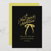 ゴールドニューイヤーアドベンチャーカードデザイン シーズンカード (正面/裏面)