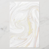 ゴールドハサミバーバーサービスメニュー マーブル チラシ (裏面)