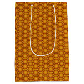 ゴールドハニカム ミディアムペーパーバッグ (裏面)