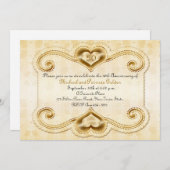 ゴールドハーツ50周年記念 招待状 (正面/裏面)