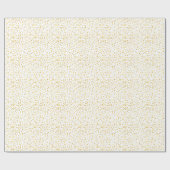 ゴールドハーツ コンフェッティ ギフト包装 ラッピングペーパー (フラット)