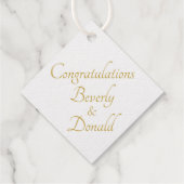 ゴールドハートホイル フェイバータグ (裏面)