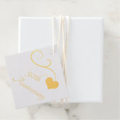 ゴールドハートホイル フェイバータグ (箱)