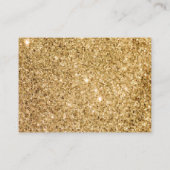 ゴールドバタフライ ツインズ ベビーシャワー 本のリクエストカード 英語 エンクロージャーカード (裏面)