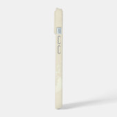 ゴールドバロックモノグラム エレガントなスマホケース iPhone 15ケース (左側面)