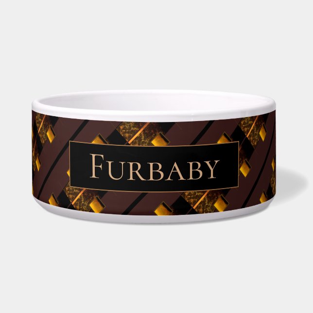 ゴールドパターン ボウル (正面)