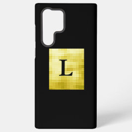 ゴールドパネルブラックII SAMSUNG GALAXY S22 ULTRAケース