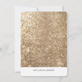 ゴールドパンプキン秋のウェディングブライズメイド提案 招待状 (裏面)