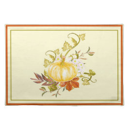 ゴールドパンプキン 紅葉 ランチョンマット