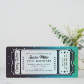 ゴールドパーティーチケット招待状 招待状 (スタンド正面)