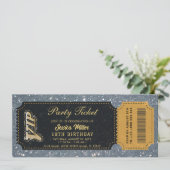 ゴールドパーティー招待状の案内 招待状 (スタンド正面)