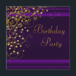 ゴールドパールスワール 女性 紫 誕生日パーティー 招待状<br><div class="desc">女性のゴールドの誕生日パーティーの招待状。女性のパープルゴールドの誕生日パーティーの招待状。パープルゴールドの誕生日パーティーの招待状。女性の任意の年齢の誕生日パーティーの招待状。新年のパーティーの招待状。パープルゴールドのパーティーの招待状。シャンパンパーティーの招待状。女性の30歳の誕生日パーティーの招待状。女性の40歳の誕生日パーティーの招待状。女性の50歳の誕生日パーティーの招待状。女性の60歳の誕生日パーティーの招待状。女性の70歳の誕生日パーティーの招待状。女性の80歳の誕生日パーティーの招待状。女性の90歳の誕生日パーティーの招待状。女性の100歳の誕生日パーティーの招待状。エレガントなパープルの誕生日パーティーの招待状。女性のエレガントな誕生日パーティーの招待状。女性のブラックタイの誕生日パーティーの招待状。ブラックタイのパーティーの招待状。企業のパーティーの招待状。シャンパン新年のパーティーの招待状。女性のパープル50歳の誕生日パーティーの招待状。女性のパープルの誕生日パーティーの招待状。</div>