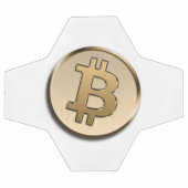 ゴールドビットコイン サッカー ボール (フラット)