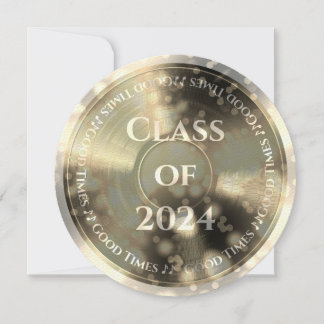 ゴールドビニールレコード クラスオブ 招待状