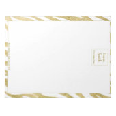 ゴールドビューティーエクスペリエンス ノートパッド (正面)