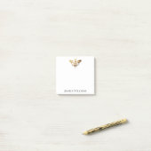 ゴールドビー カスタムネーム パーソナル ポストイット (デスク上)