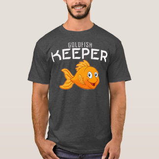 ゴールドフィッシュキーパー恋人魚釣り採石家漁守 Tシャツ