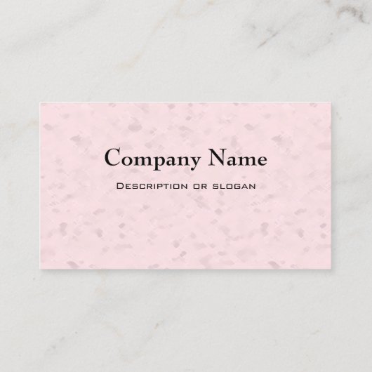 ゴールドフィンチとレッドバードハウスピンク 名刺 (裏面)