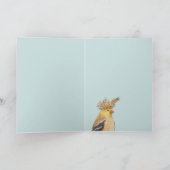 ゴールドフィンチカードのタラ カード (内部)