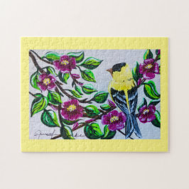 ゴールドフィンチパズル ジグソーパズル