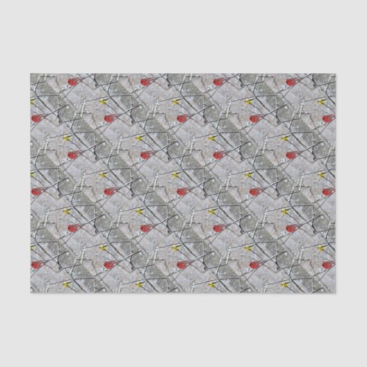 ゴールドフィンチ及び（鳥）ショウジョウコウカンチョウ 薄葉紙 (正面)