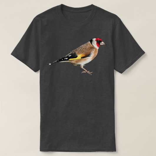 ゴールドフィンチ幾何学 Tシャツ (デザイン正面)