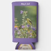 ゴールドフィンチ春庭園の結婚式 スリム缶クーラー (正面)