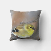 ゴールドフィンチ クッション (裏面)