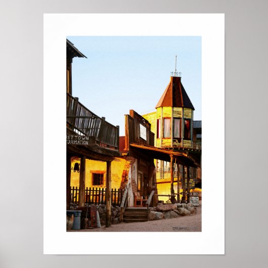 ゴールドフィールドオールドウエストタウンザブロセル ポスター (正面)