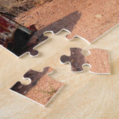 ゴールドフィールドネバダに捨てられた家 ジグソーパズル (側面)